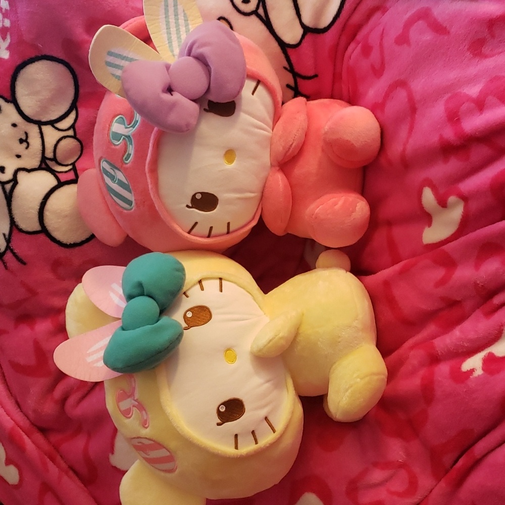Hello kitty plush (2)